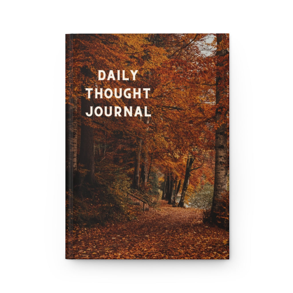 Daily Thought Journal- Autumn - Nora's Gold Paper products Journal
