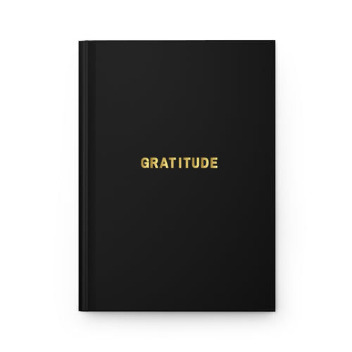 Gratitude Journal- Black - Nora's Gold Paper products Journal